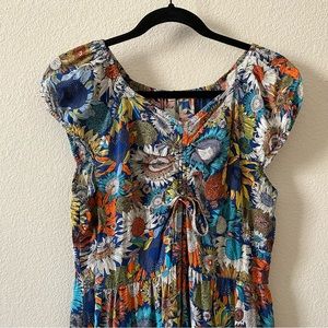 Gorgeous Floral Tiered Maxi Dress